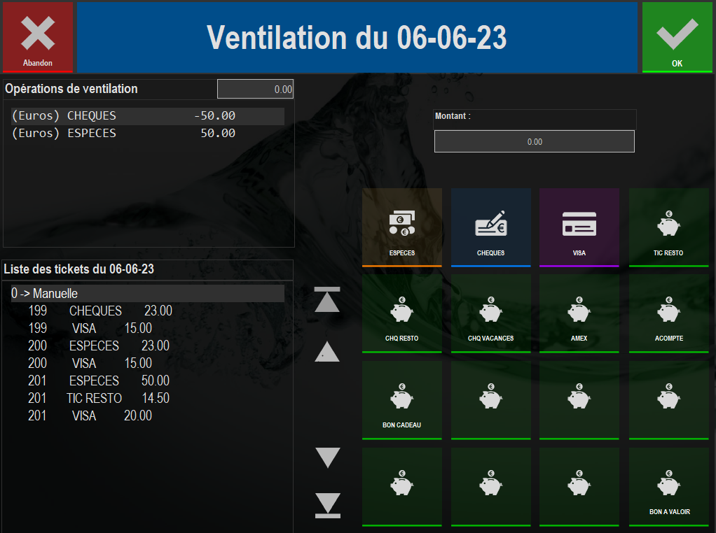 étape 4 : validation du paiment